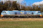 159 234 Netzwerkbahn Sachsen mit dem Kleberzug am 16.2.16 bei Eglharting.