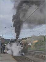 La DER de la Saison / Das Saison Ende der Blonay Chamby Bahn 2024 - Auch die BFD HG 3/4 N 3 der Blonay-Chamby Bahn demonstriert noch einmal auf ihre Art die Faszination Dampflok.