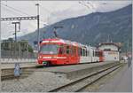 In Martigny wartet der SNCF Z 800 (94 87 0000 803-0 F-SNCF) Triebzug auf die Abfahrt nach Vallorcine.