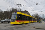 Be 8/10 TINA 4217, auf der Linie 11, f�hrt am 23.02.2026 zur Haltestelle am Bahnhof SBB. Aufnahme Basel.