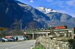 SBB Re6/6 11634, Giornico, 08.03.2000.
