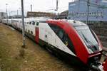 Der RABe 502 404 'Brig-Glis' der am 19.2.26 in Zollikofen abgestellt ist.