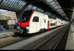 SBB - RABe 512 038-6 im HB Zürich am 07.03.2026
