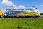 388 010 von CD Cargo mit schöner Landschaft in schöner Landschaft ! Erwischt am 21.04.26 bei Roßlau von Magdeburg kommend nach Dessau.