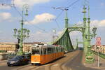 Hungary, Budapest,BKV  Tram 1307 on line 49 at Szabadsag hid  6/5/2015