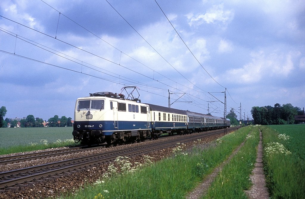     111 014  Augsburg - Hochzoll  05.06.91