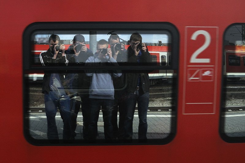 ... alle f�nf!!!... (Selbstbildnis der  Truderinger Crew , 20.03.2010).