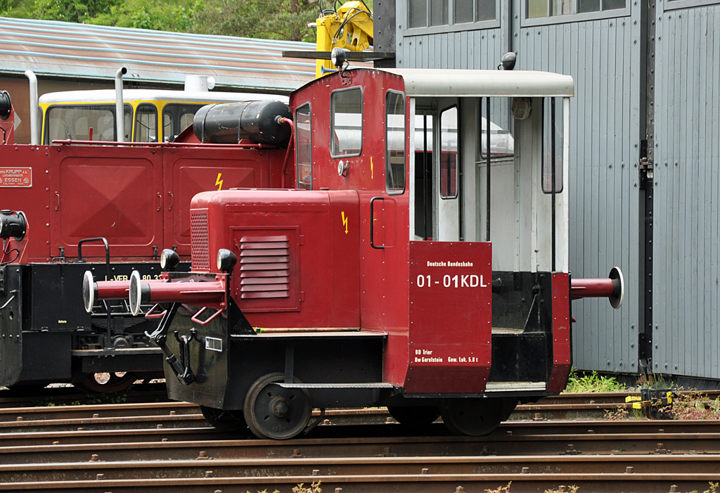 01-01 KDL am Lokschuppen in Gerolstein - 08.06.2013