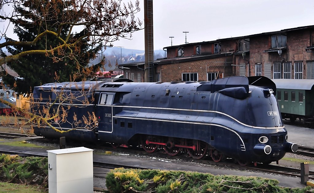 01 1102 im Eisenbahmuseum Heilbronn am 14.03.2010