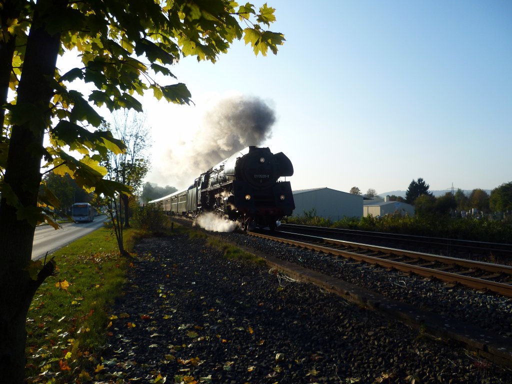 01-509
Ausfahrt Kulmbach Richtung Neuenmarkt-Wirsberg 23.10.2011