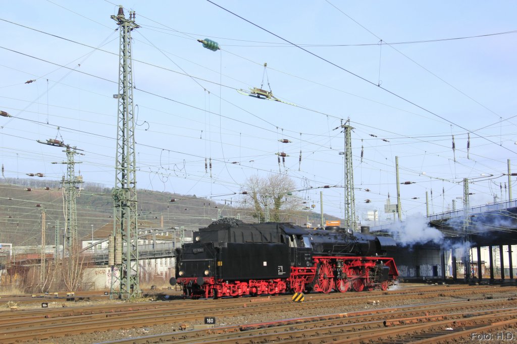 03 1010 in Hagen Hbf, M�rz 2013.