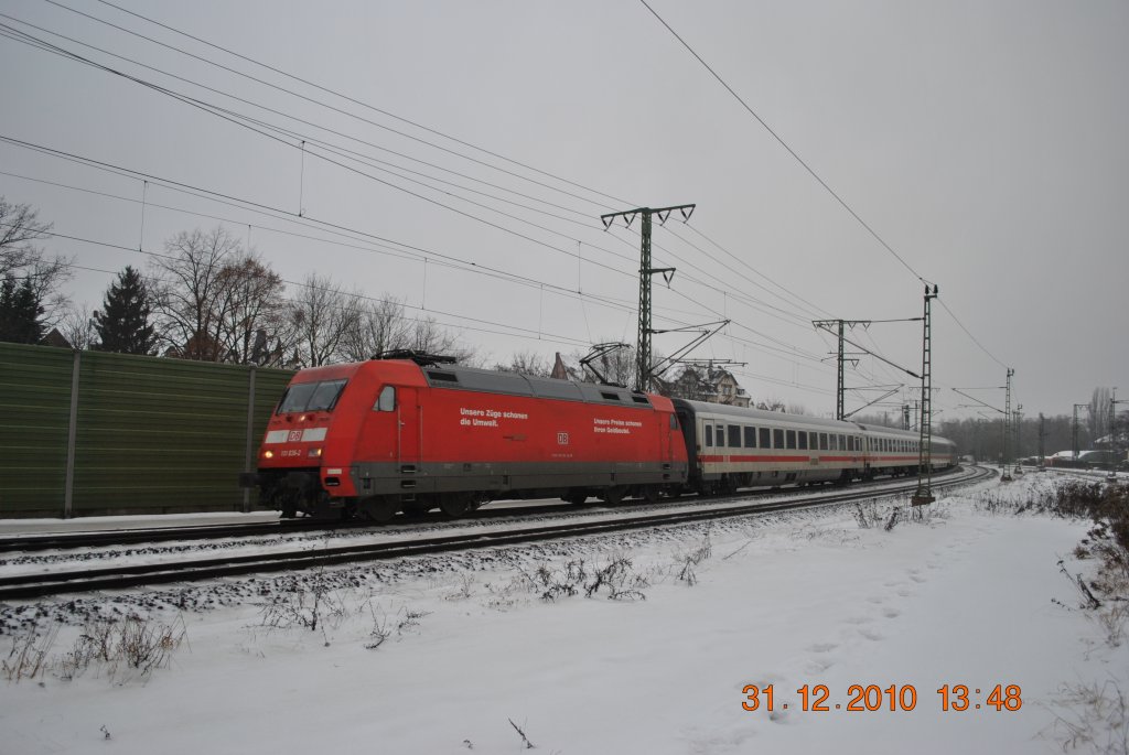 101 036-2, am 31.12.2010 in Lehrte.