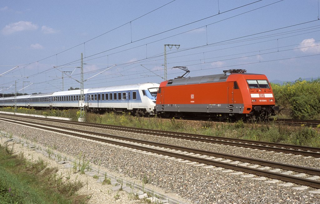 101 039  bei Appenweier  13.08.99