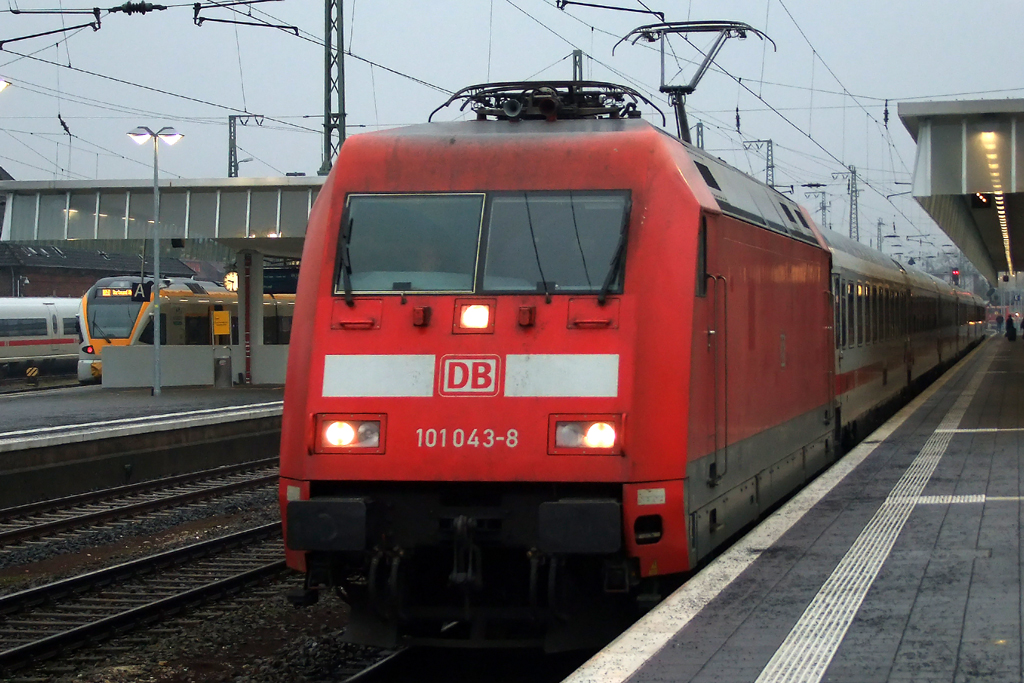 101 043-8 in M�nster(Westf.) 22.12.2012