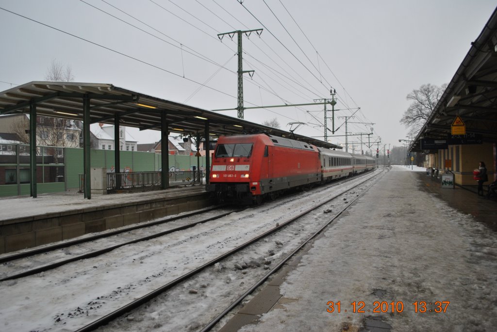 101 063-6, am 31.12.2010 in Lehrte.