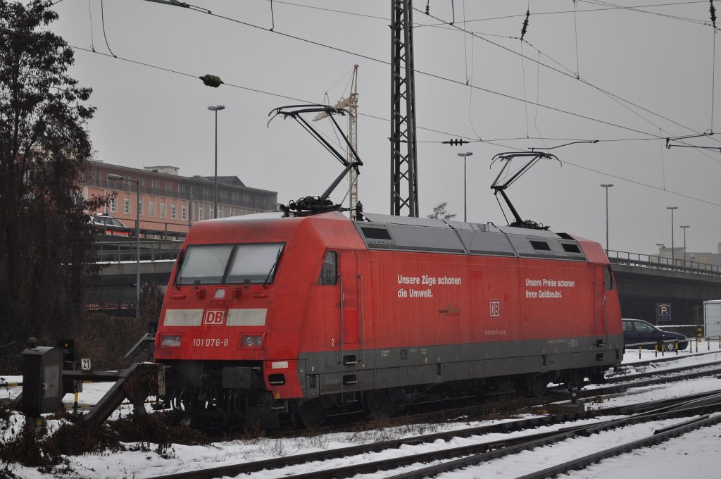101 076 in Koblenz am 17.01.2010
