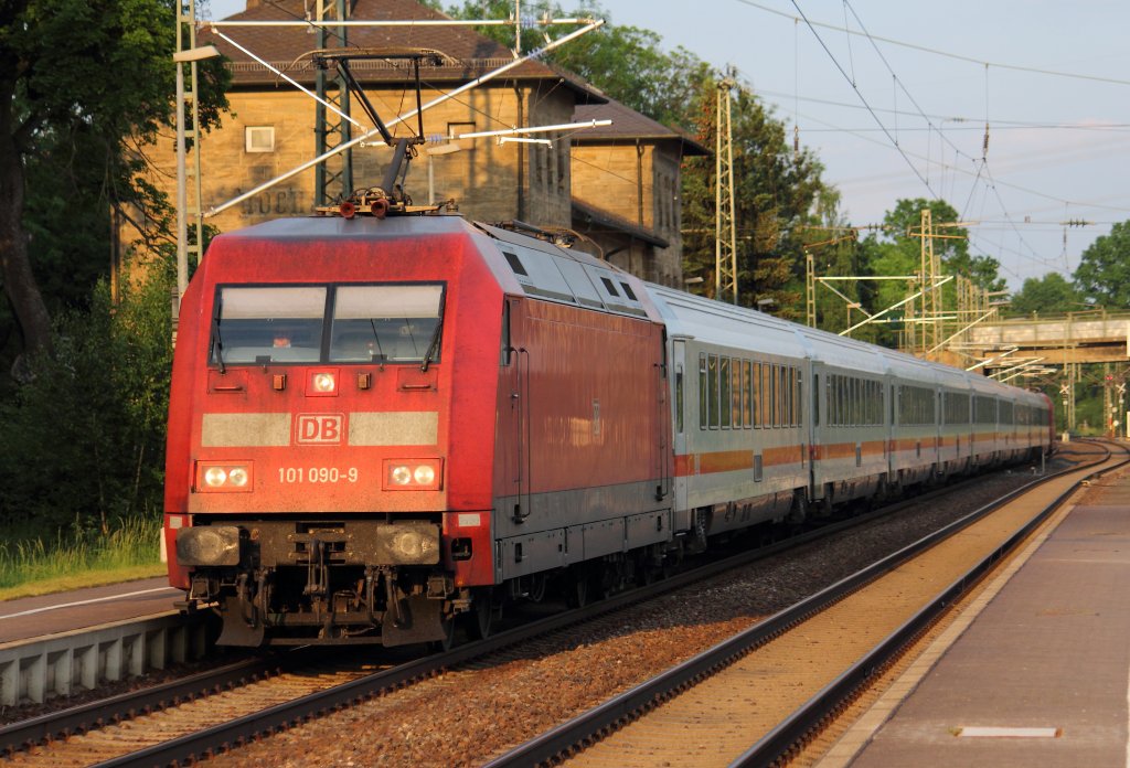 101 090-9 DB in Hochstadt/ Marktzeuln am 24.05.2012.