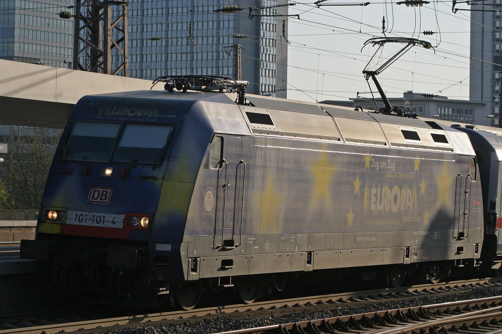 101 101  Europa  am 24.4.10 in Essen Hbf