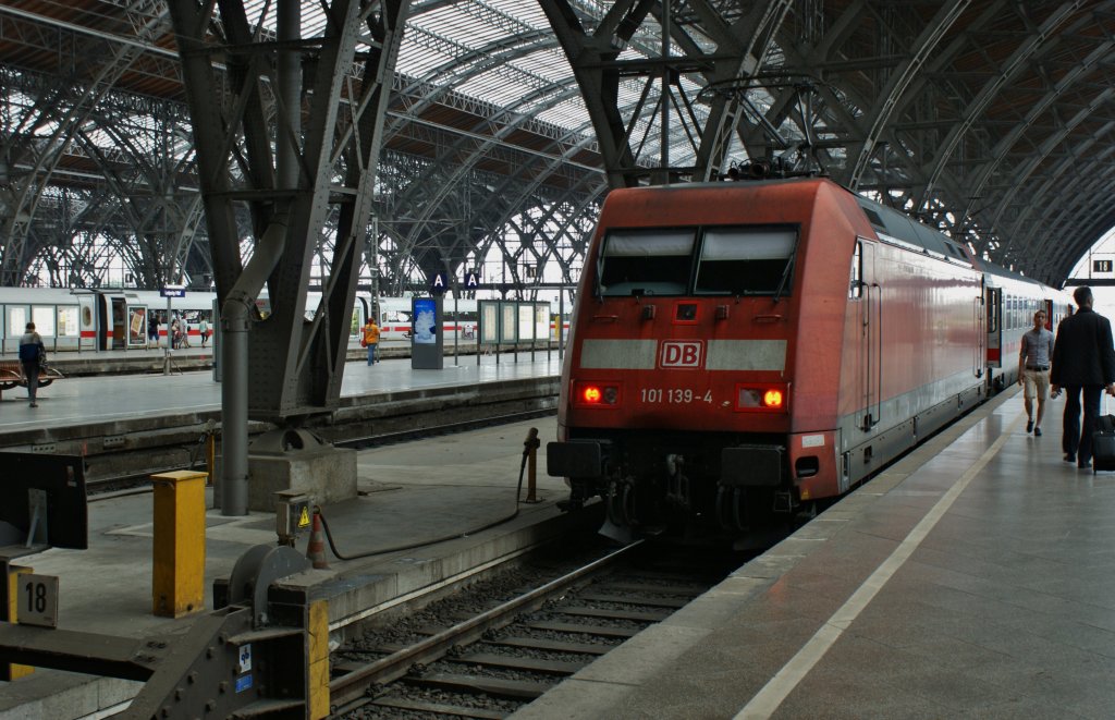 101 139-4 abfahrbereit nach Kln am 03.07.13 in Leipzig.