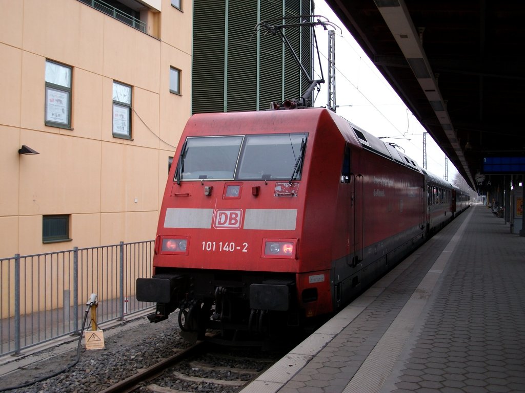 101 140 hat am 09.April 2010 Stralsund erreicht.