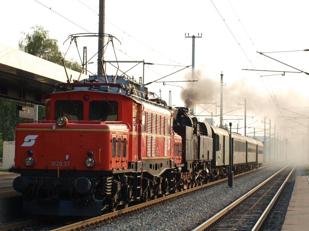 1020.37 + 78.618 bei der berstellung nach Linz und der durchfahrt in Wels am 10.8.2012