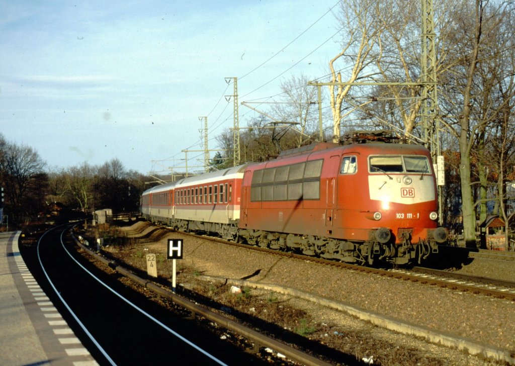 103 111-1 Berlin-Nicolassee, Februar 1995