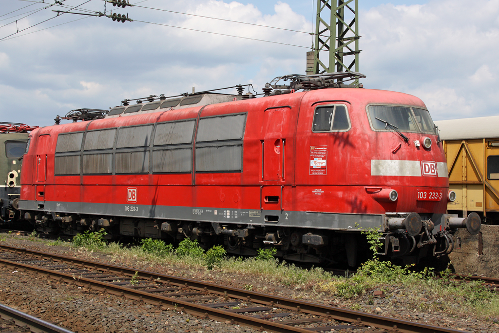103 233-3 im DB Museum Koblenz-Ltzel am 16,05,10  