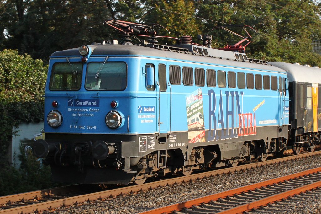 1042 520 mit dem Hetzerather am 25.9.11 in D�sseldorf-Angermund
