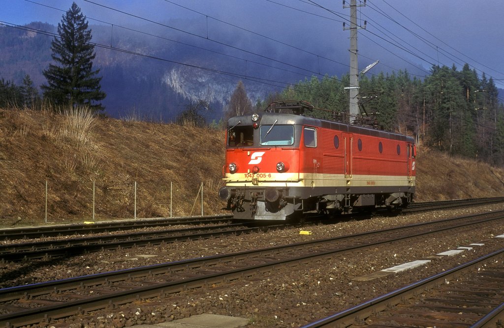 1043 005  bei Villach  20.03.97