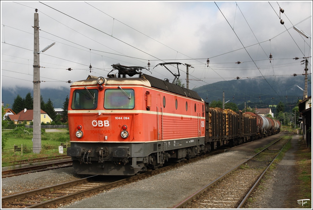 1044 094 im Bahnhof Trofaiach 24.06.2008