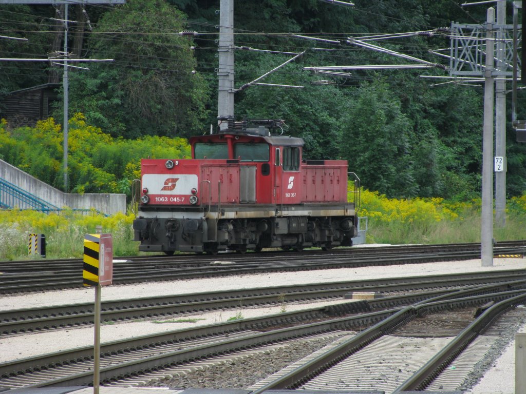 1063 045-7 am 22.August 2008 in Landeck