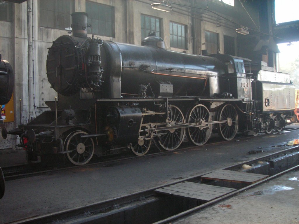 109.13 steht kalt am 4.10.09 im Heizhaus Strasshof.