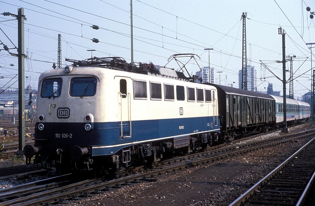 110 106  Stuttgart Hbf  22.07.90