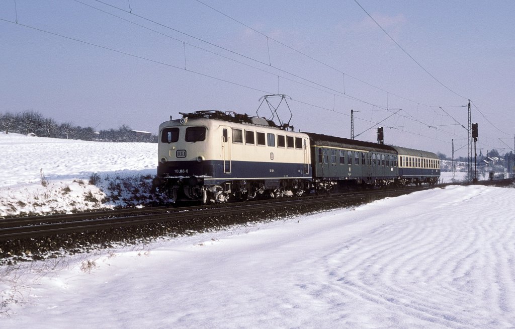 110 166  bei Ebersbach ( Fils )  24.12.86