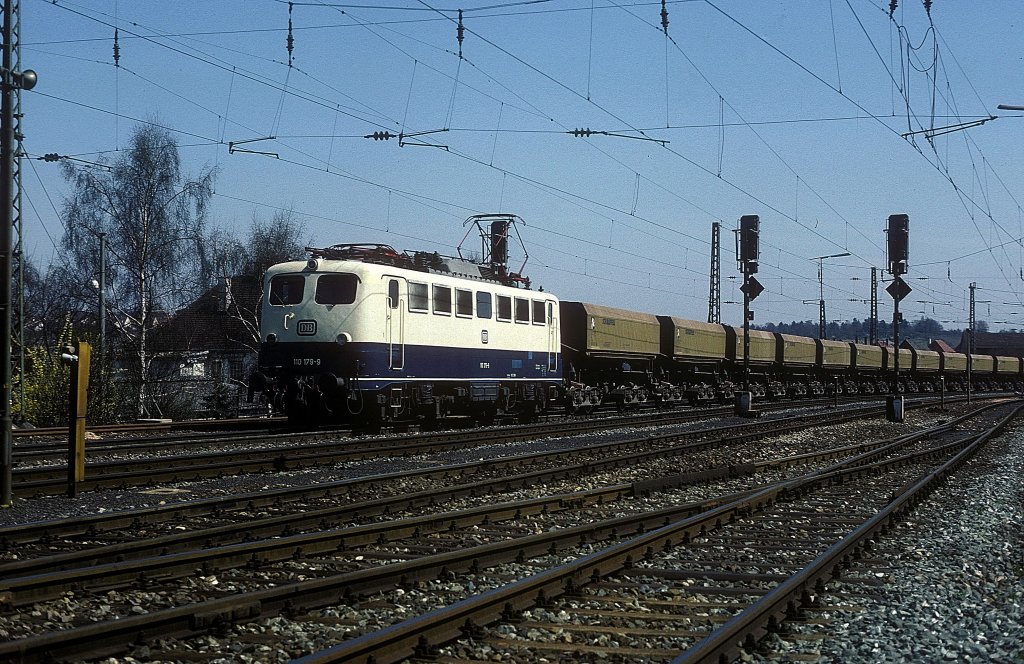 110 179  Stg.-Mnster  19.04.84  ( Mit Gterzug )