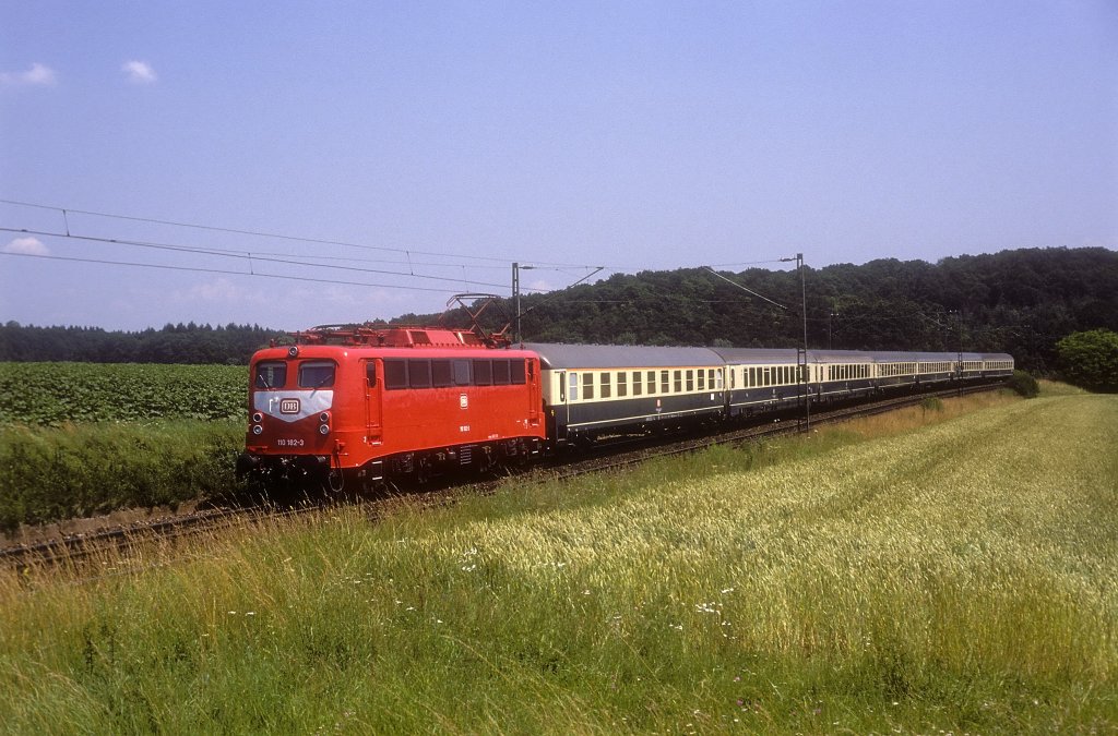 110 182  bei Vaihingen ( Enz ) Nord  29.06.90