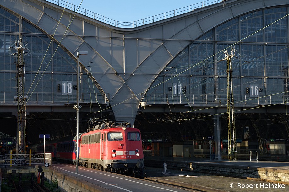 110 427-2 in Leipzig Hbf am 16.10.2011