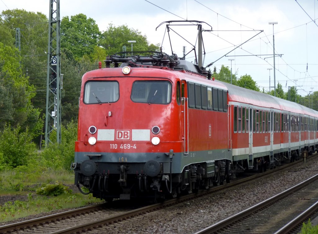 110 469 am 24.05.2010 kurz vor Bf Hude