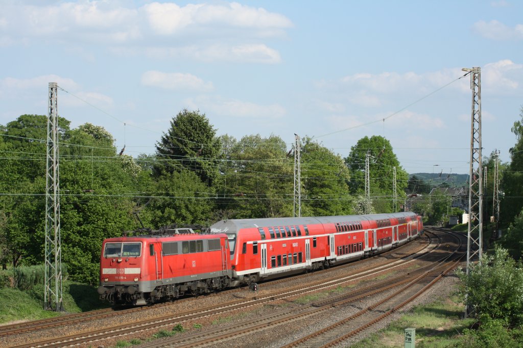 111 075-4 fhrt am 01.05.11 durch Eschweiler