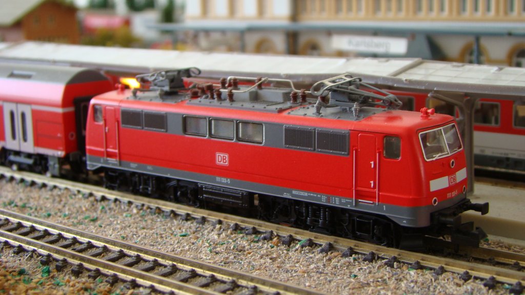 111 133-5 der DB von Fleischmann, Epoche V.