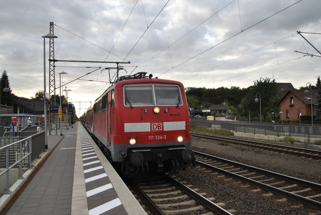 111 134-3 in Hmelerwald am 15.09.2011.