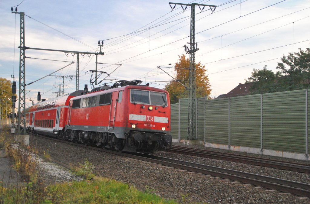 111 135-0, verl�sst am 29.10.2010 Lehrte.