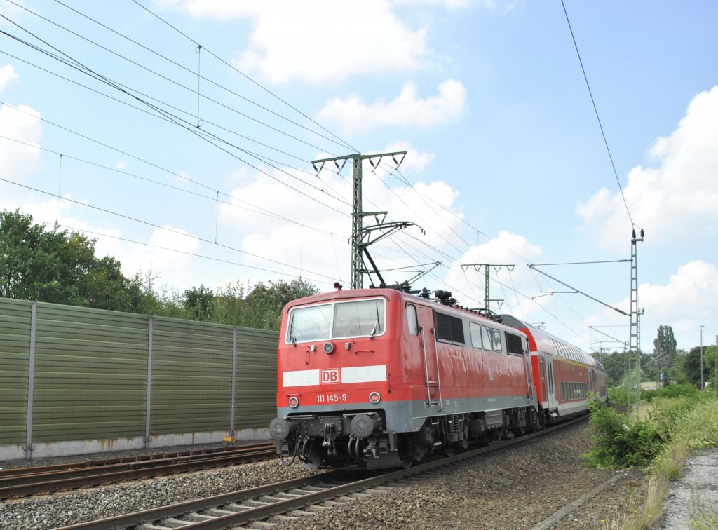 111 145 verl�sst Lehrte gegen Hannover am 02.08.2011