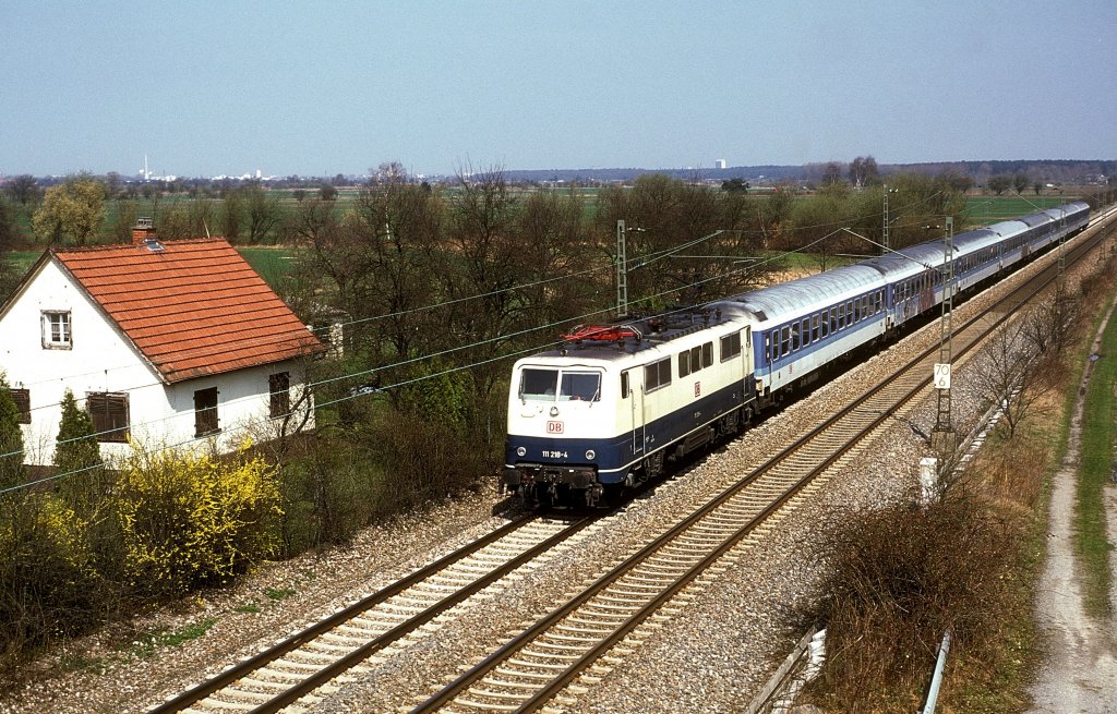 111 218  bei Forchheim  19.04.96