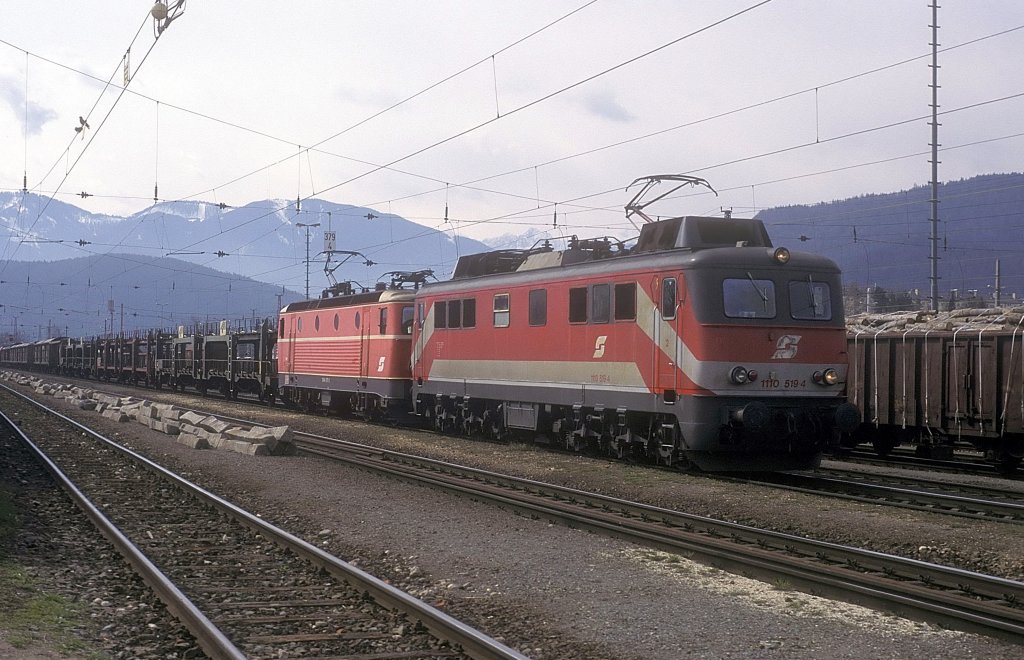 1110 519 + 1044 017  Villach-W.  21.03.97