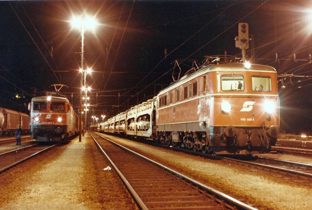 1110.025  G.Z. / 1043.009  G.Z.  Schwarzach/St.Veit. 1986