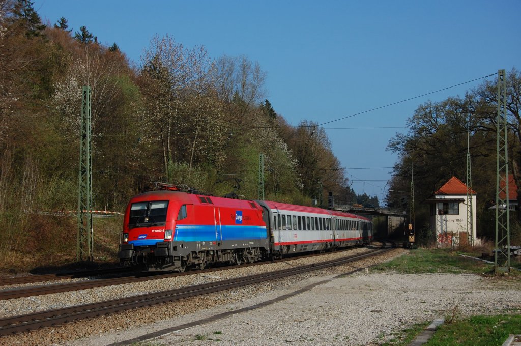 1116 013 am 09.04.2011 mit EC in Aling