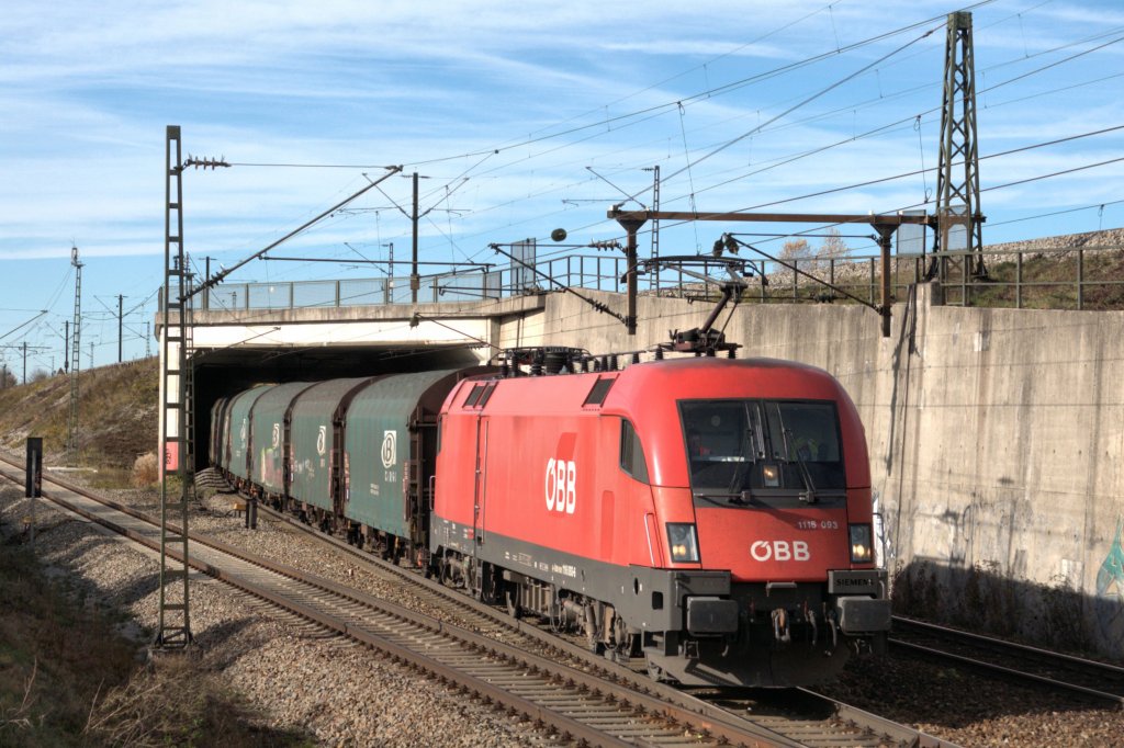 1116 093 am 03.11.12 am Abzweig Waldtrudering/Mnchen