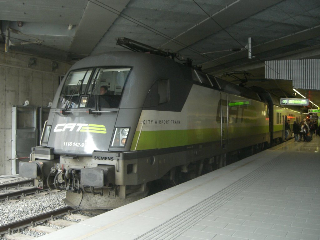 1116 142-9 in Wien Mitte am 21.03.2008