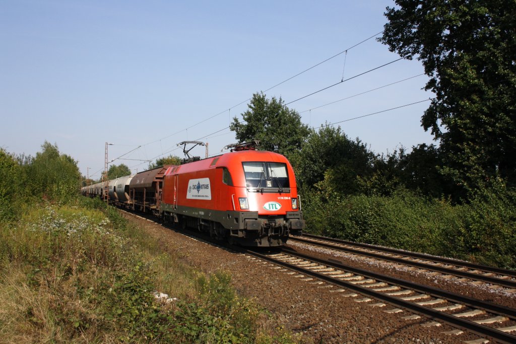 1116 236 war an ITL vermitet ist jetzt aber mittlerweile wieder bei der �BB. War aber am 19.09.2009 mit einem Braunkohlewagenzug in Hannover Limmer besch�ftigt.